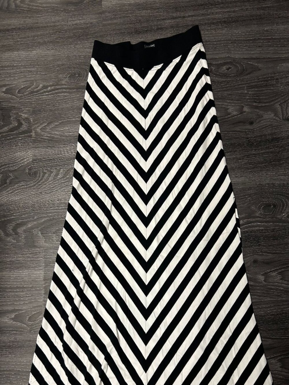 Calvin Klein Maxi Skirt Striped